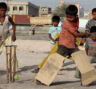 Image result for Indian Kids Playing Cricket