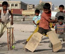 Image result for Indian Kids Playing Cricket in Summer Vacation