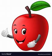 Image result for Apple with Face Clip Art