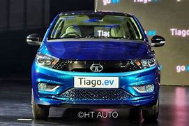Image result for Tata Tiago EV Red