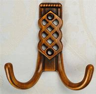 Image result for Small Antique Brass Hooks
