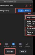 Image result for Zoom Mute All