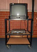 Image result for Rolling TV Stand Cart