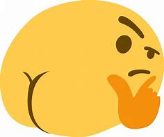 Image result for Emoji Thinking Face Meme