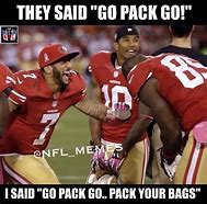 Image result for Packers 49ers Game Meme