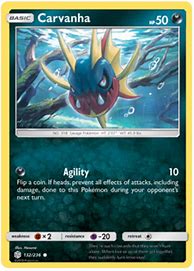 Image result for Carvanha Pokemon Card