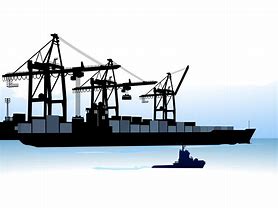Image result for Container Ship Port Vector