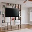 Image result for Bookshelf with TV Space