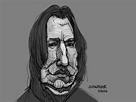 Image result for Alan Rickman Caricatures