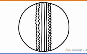 Image result for Cricket Ball Drawing Easy