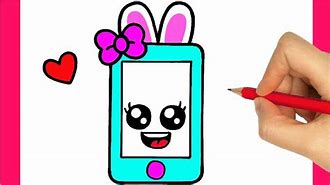 Image result for Cute Phone Draw