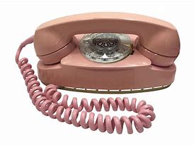 Image result for Pink Rotary Dial Telephone