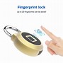 Image result for Fingerprint Gym Lock