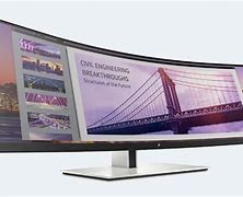 Image result for Pair of Curved Monitor