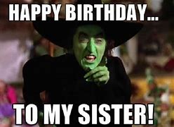 Image result for Sister Birthday Quotes Funny Memes