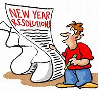 Image result for Clip Art of Funny Resolutions