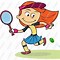 Image result for Girl Tennis Player Clip Art