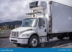 Image result for Small Semi Truck Box Trailer