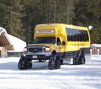 Image result for Bus On Snowmobile Tracks