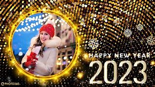 Image result for Greeting Card New Year Photo Frame