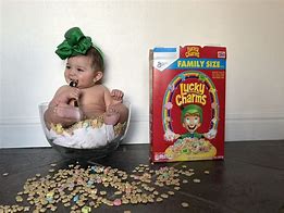 Image result for Baby Sitting in Lucky Charms Meme