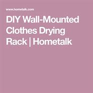 Image result for Wall Mounted Clothes Airer