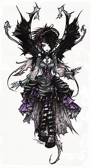 Image result for Anime Goth Fairy