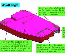 Image result for Draft Angle Injection Molding