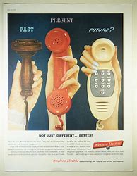 Image result for Vintage Telephone Ad