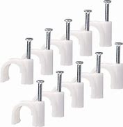 Image result for Plastic Cable Clips with Base
