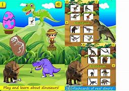 Image result for Kids Dinosaur Games