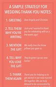 Image result for Wedding Thank You Etiquette