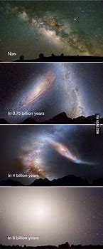 Image result for Milky Way Andromeda Galaxy Collision