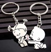 Image result for Cartoon Couples Keychains