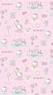 Image result for Pastel Hello Kitty Patterns