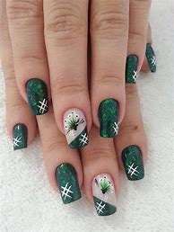 Image result for Green Nail Art Designs