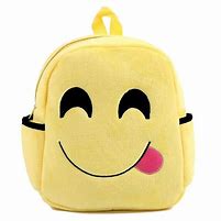 Image result for Plush Emoji Backpack