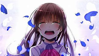 Image result for Anime Girl Crying Tears