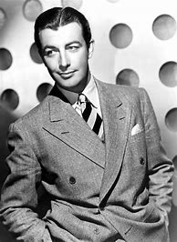 Image result for Color Photo of Actor Robert Taylor