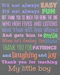 Image result for Preschool Teacher Appreciation Quotes