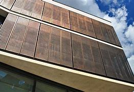 Image result for Bronze Screen Cuirtain Wall