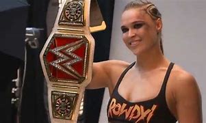 Image result for Ronda Rousey WWE Championship