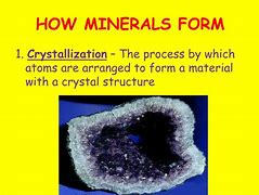 Image result for Mineral Formation