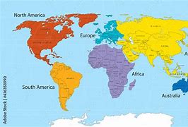 Image result for What Are the 6 Continents