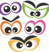 Image result for Scary Eyes Cartoon Stickers