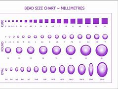 Image result for Jewelry Making Bead Size Chart