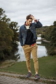 Image result for Shirt with Jogger Pants
