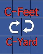 Image result for Cubic Feet to Cubic Yards