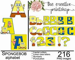 Image result for Spongebob Lettering