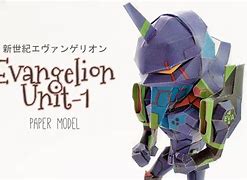 Image result for Evangelion Papercraft